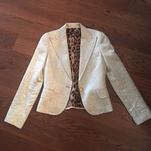 Dolce & Gabbana gold blazer